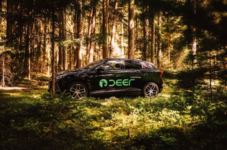 deer provides e-car sharing for rural areas