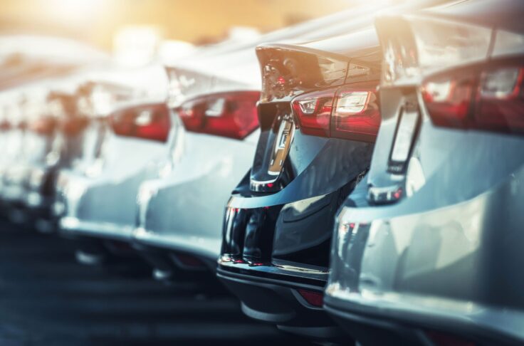 a fleet of cars, growth, scale