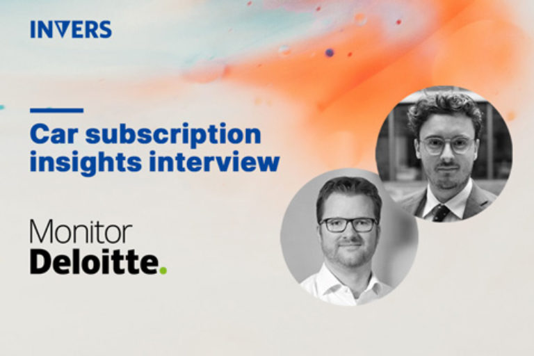 Car Subscription Insights Interview with Monitor Deloitte