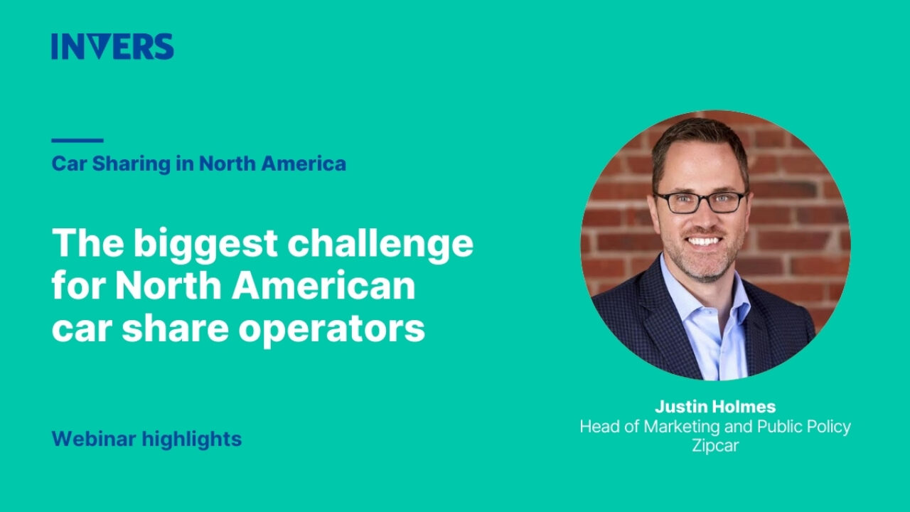 INVERS Webinar Highlights: Car Sharing in North America - the Biggest Challenge for Operators