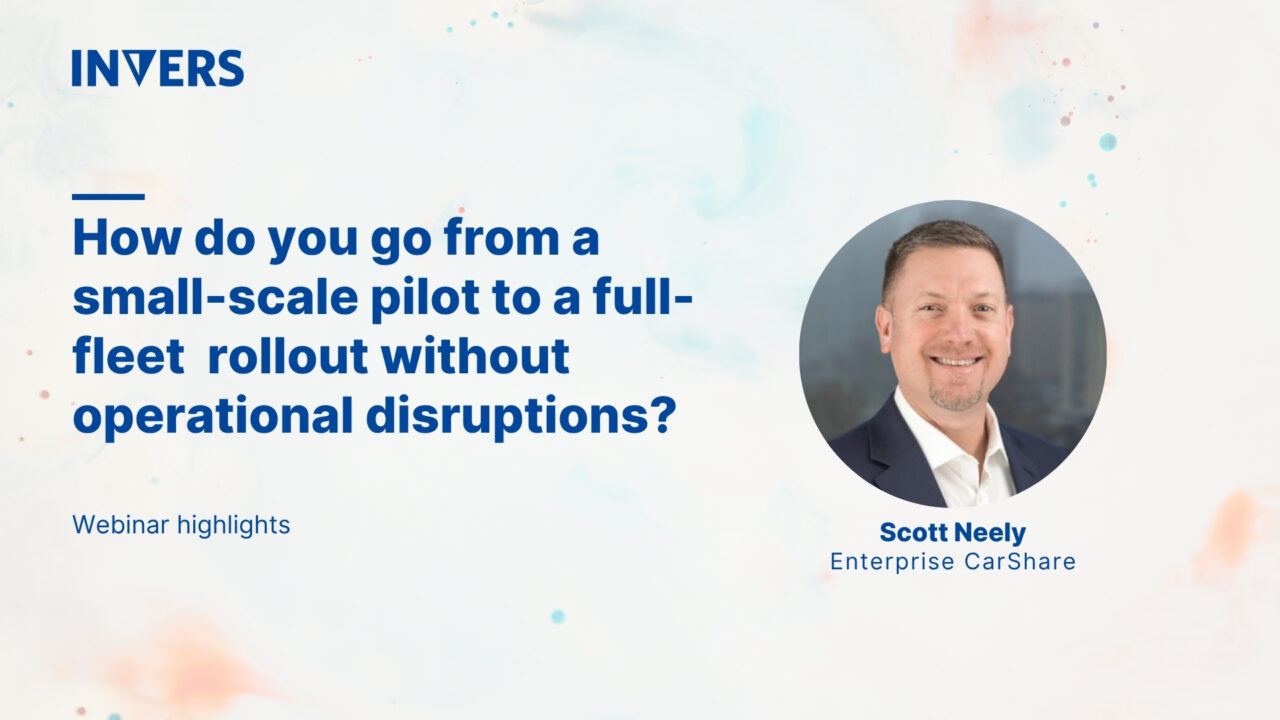thumbnail of video snippet from "how to run successful pilot" webinar with Enterprise CarShare