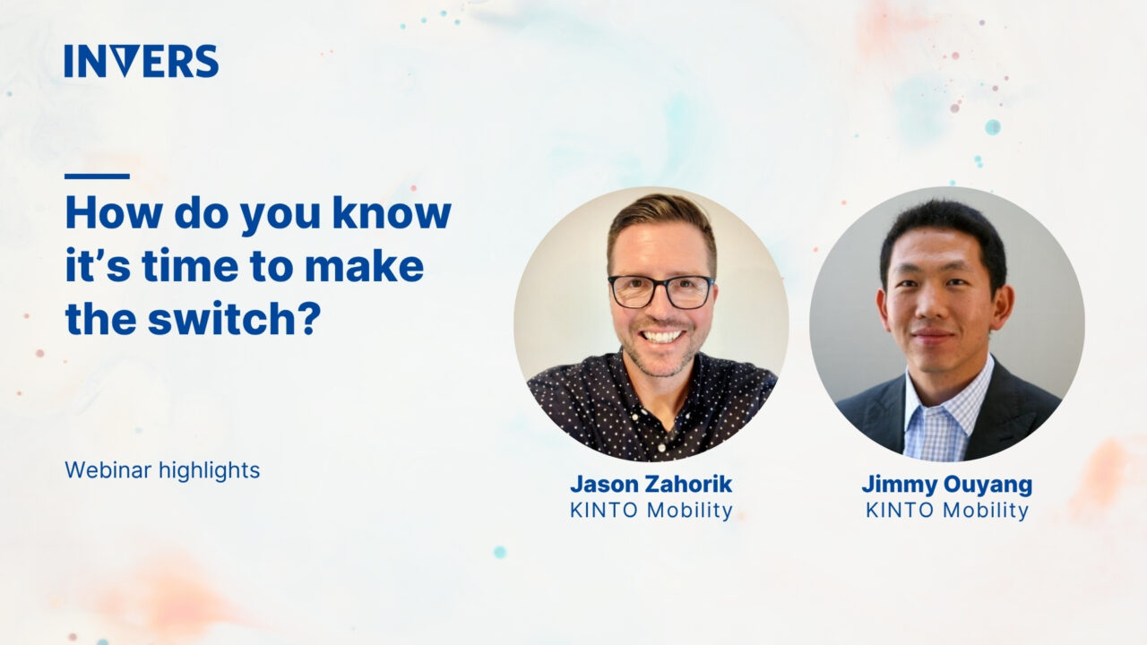 thumbnail of video snippet from "How to grow and scale fleet" webinar with KINTO Webinar