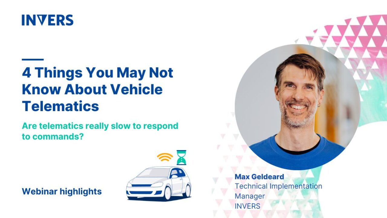 Thumbnail for video snippet on telematics' slow response from webinar: 4 Things You May Not Know About Telematics