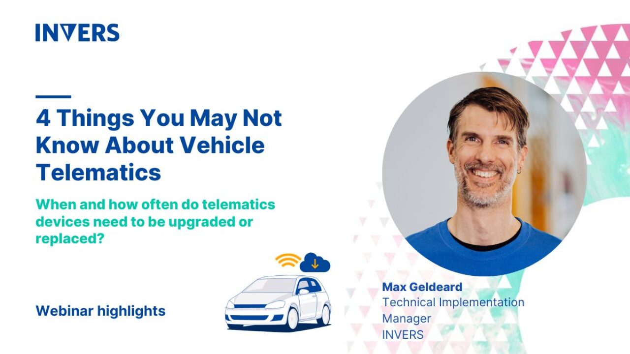 Thumbnail for video snippet on telematics need to be upgraded or replaced often from webinar: 4 Things You May Not Know About Telematics