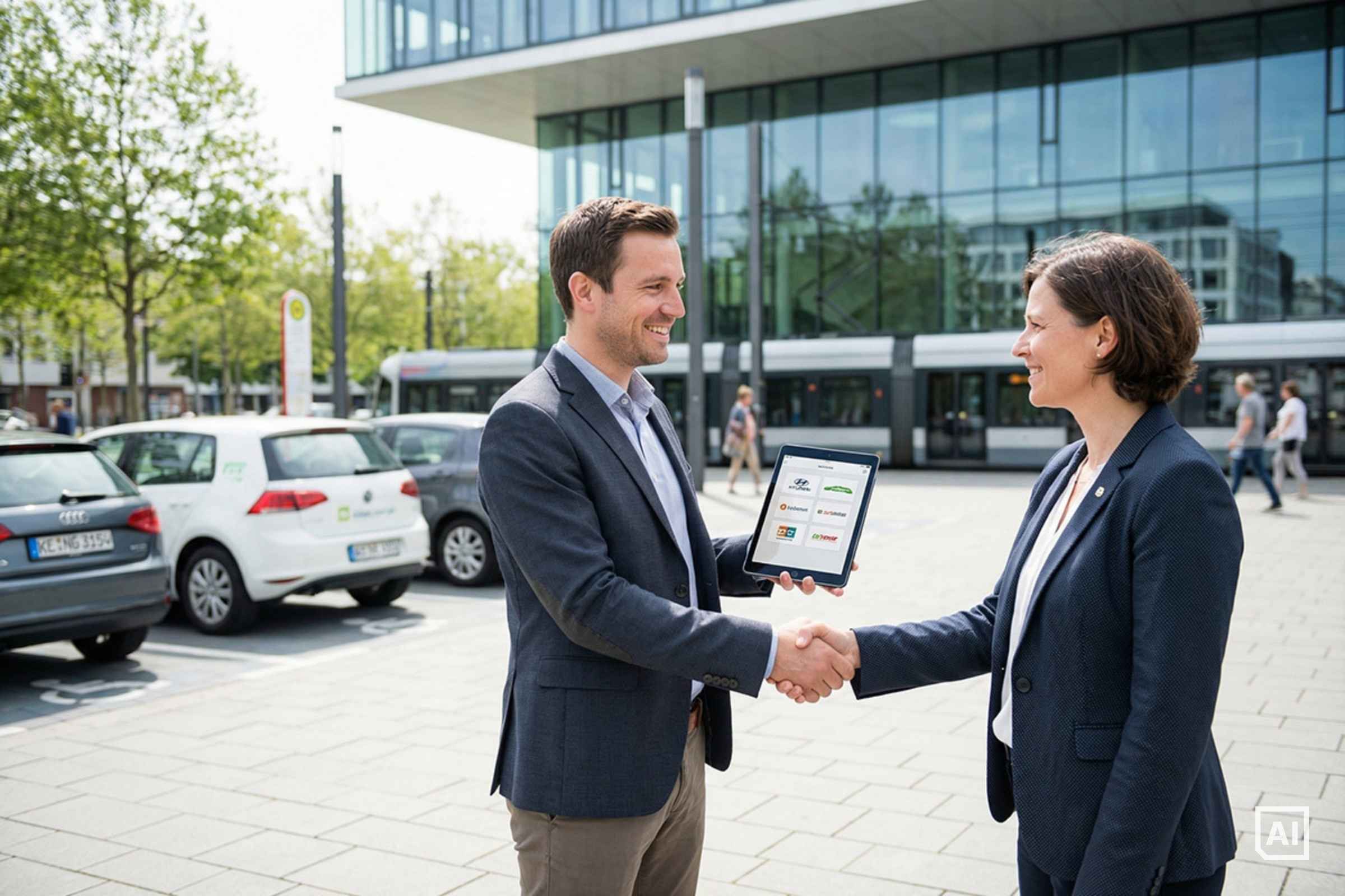 Was sind die wichtigsten Partnerschaften für Carsharing?
